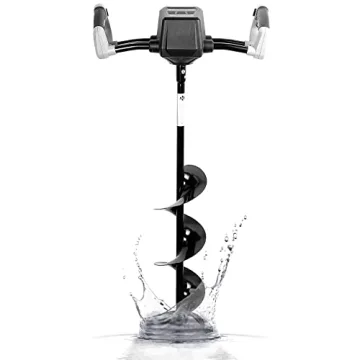 High Performance DOMINOX Electric Ice Auger - Ice Fishing Ready! 40V 4Ah Lithium-Ion