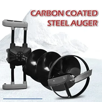 Reliable DOMINOX Electric Ice Auger for Fishing
