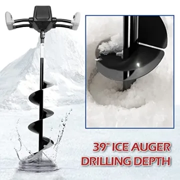 Reliable DOMINOX Electric Ice Auger for Fishing
