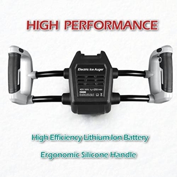 Reliable DOMINOX Electric Ice Auger for Fishing