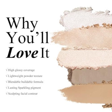 KYDA Face Highlighter Palette - Illuminate Your Beauty