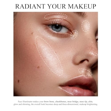 KYDA Face Highlighter Palette - Illuminate Your Beauty