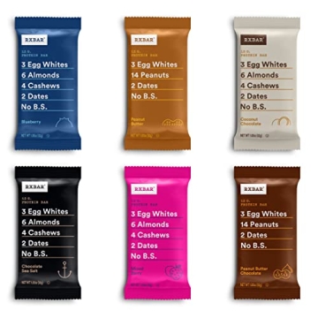 RXBAR Protein Bars: Delicious Variety Pack of Healthful Snacks for All