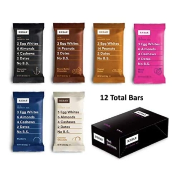 RXBAR Protein Bars - Delicious Gluten-Free Snack Variety Pack