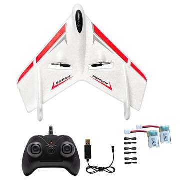 OTTCCTOY RC Plane - Easy to Fly Indoor Outdoor Aircraft