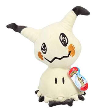 Pokémon 8" Mimikyu Plush - Officially Licensed - Sun and Moon Figure - Authentic Soft Stuffed Animal Toy - Valentine's Day & Easter Basket Stuffer Gift for Kids, Boys, Girls - 2+