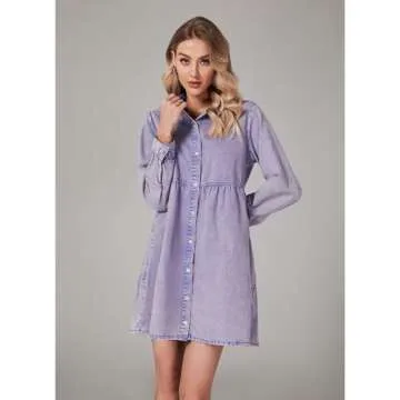 Chic LookbookStore Denim Dress for Women - Stylish & Versatile