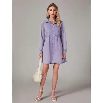 Chic LookbookStore Denim Dress for Women - Stylish & Versatile