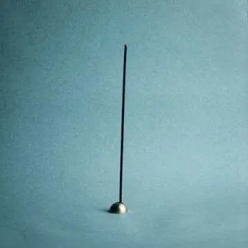 sesneslabs Santal Coreless Pure Incense Sticks, Artisan-Crafted Niche Scent, Exclusive Low-Smoke Bamboo Charcoal Formula, Clean-Burning, 1-Hour Burn Time, 20 Sticks