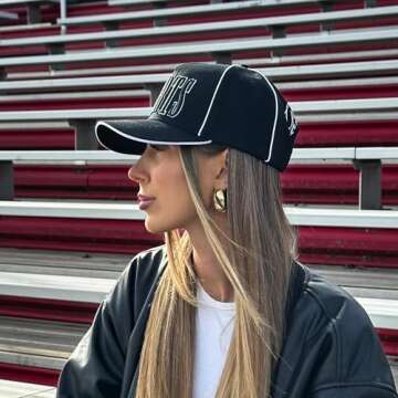 Vintage Trucker Hat | Country Cowboy Cute Preppy Retro Western Trucker Hats | Men Women Trendy Snapback | Tan Red Green Black (Sports | Black)