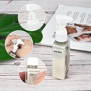 Bpluma Travel Bottles TSA Approved Leak Proof Containers