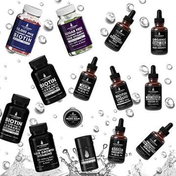 Biotin Hair Growth Serum - Nourish Damaged Hair Naturally