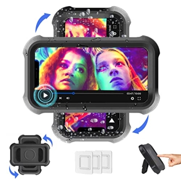 Spread Pixie Dust Waterproof Upgraded Shower Phone Holder - Perfect for All Smartphones