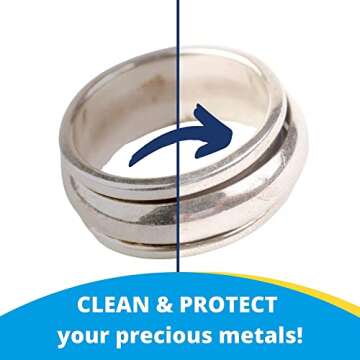 Carbona Silver Wipes | Easy Metal Cleaner & Polish