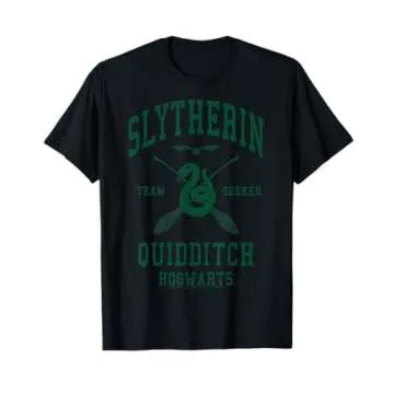 Harry Potter Slytherin Team Seeker Hogwarts Quidditch T-Shirt