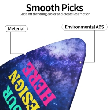 Byxhuc Custom Guitar Picks 60 Pack for All Musicians