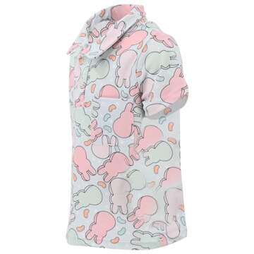 Unique Baby Boys Easter Peeps Bunny Hunt Short Sleeve Polo Shirt - Soft & Stylish