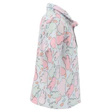 Easter Peeps Bunny Short Sleeve Polo Shirt for Boys