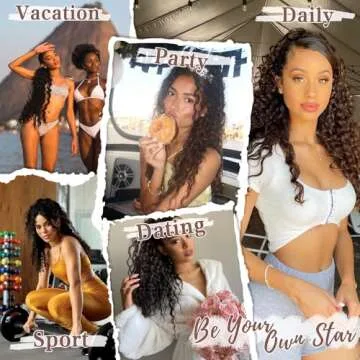 AISI BEAUTY 24 Inch Natural Black Ponytail Extension