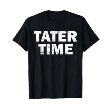 TATER TIME Funny Thanksgiving Dinner T-Shirt Men Women Kids T-Shirt
