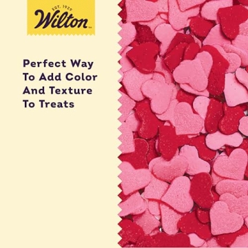 Wilton Jumbo Heart Sprinkles - Perfect for Every Occasion