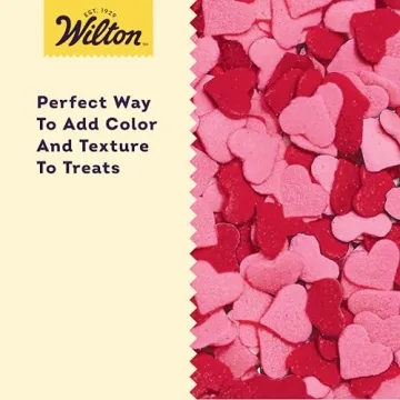 Wilton Jumbo Heart Sprinkles - Perfect for Every Occasion