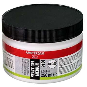 Amsterdam Talence Medium Acrylic Medium Heavy Gel Medium Gloss T2417-3015 250ml