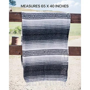 Benevolence LA Handwoven Mexican Blanket - Versatile & Stylish