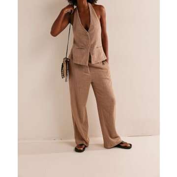 Stylish DURUNUL 2 Piece Cotton Outfit for Women