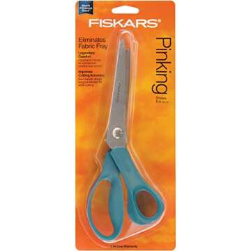 Fiskars Fashion Pinking Shears for Precise Cutting