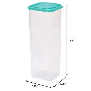 Buddeez Bread Buddy Storage Container - Bread Box, Plastic Storage Keeper Storage for Standard Loaf of Sandwich Bread