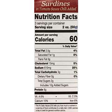 Ligo Sardine Bundle, 3 Cans Sardines in Tomato Sauce, 3 Cans Sardines in Tomato Sauce with Chili Added, [Pack of 6 Cans]