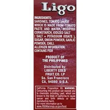 Ligo Sardine Bundle, 3 Cans Sardines in Tomato Sauce, 3 Cans Sardines in Tomato Sauce with Chili Added, [Pack of 6 Cans]