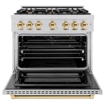 ZLINE Autograph Edition 36" Gas Range with 6 Burners
