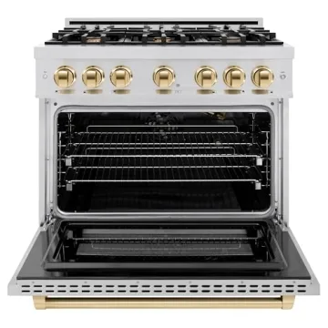 ZLINE Autograph Edition 36" Gas Range with 6 Burners