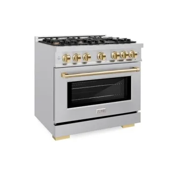 ZLINE Autograph Edition 36" Gas Range with 6 Burners