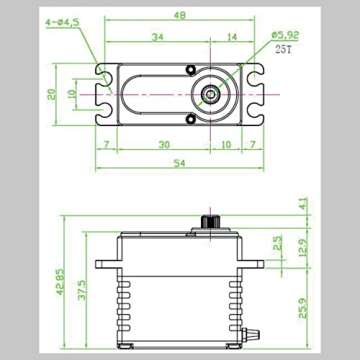 REEFS RC 422HDv2 Servo Programmable SEHREEFS65 Servos