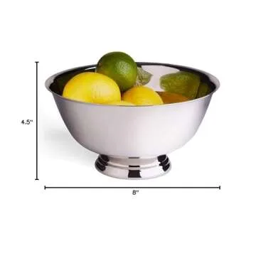 Elegance Stainless Steel Revere Bowl 8" Silver
