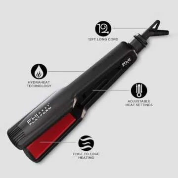 FHI HEAT Platform Pro Styling Tourmaline Hair Straightener for All Hair Types, 1 3/4 Inch