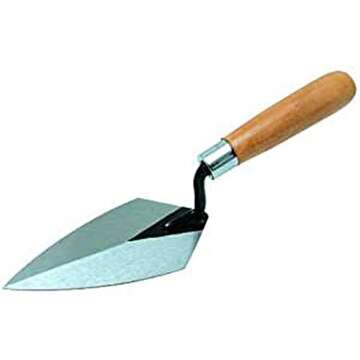 MARSHALLTOWN QLT By 925 7-Inch by 3-Inch Pointing Trowel with Wooden Handle