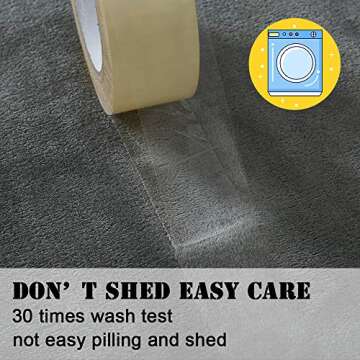 SAKIAO Fleece Blanket Throw Size Lightweight Fuzzy Plush Super Soft & Warm Cozy Luxury Couch Bed Blanket Microfiber(Grey,Throw)