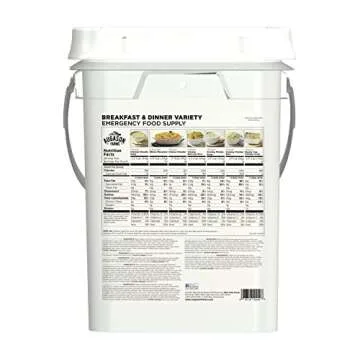 Augason Farms Breakfast and Dinner Variety Pail Emergency Food Supply