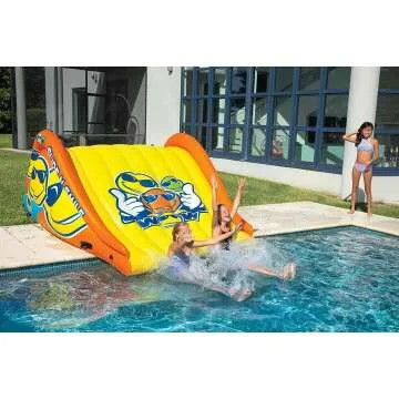 Wow Pool Party Slide for Large Pools and Inline Fun