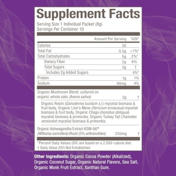 OM Mushroom Hot Chocolate Blend for Wellness and Focus