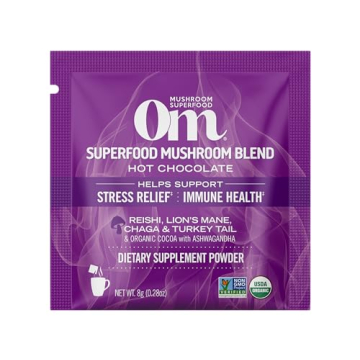 OM Mushroom Hot Chocolate Blend for Wellness and Focus