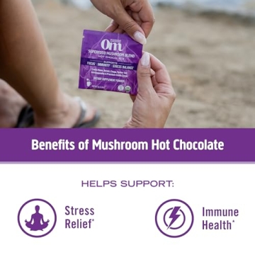 OM Mushroom Hot Chocolate Blend for Wellness and Focus