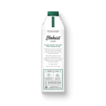 Elmhurst Almond Milk Pure Ingredients for Health Lovers