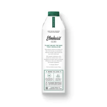 Elmhurst Almond Milk Pure Ingredients for Health Lovers