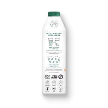 Elmhurst Almond Milk Pure Ingredients for Health Lovers