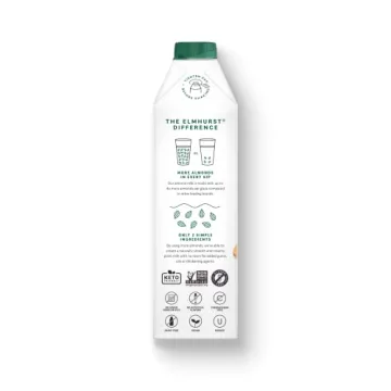 Elmhurst Almond Milk Pure Ingredients for Health Lovers